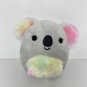 Koala Plush Rainbow Squishmallows Kelina Gray Stuffed Animal Kellytoy 5"